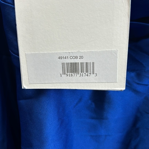 Mac Duggal 49141 NWT HIGH LOW ONE SHOULDER FLOWY GOWN - Picture 9 of 9